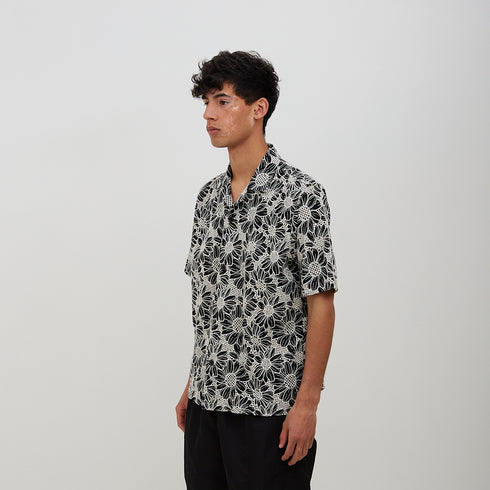 Sunflower Cayo SS Shirt Black 1165 Degli Uberti